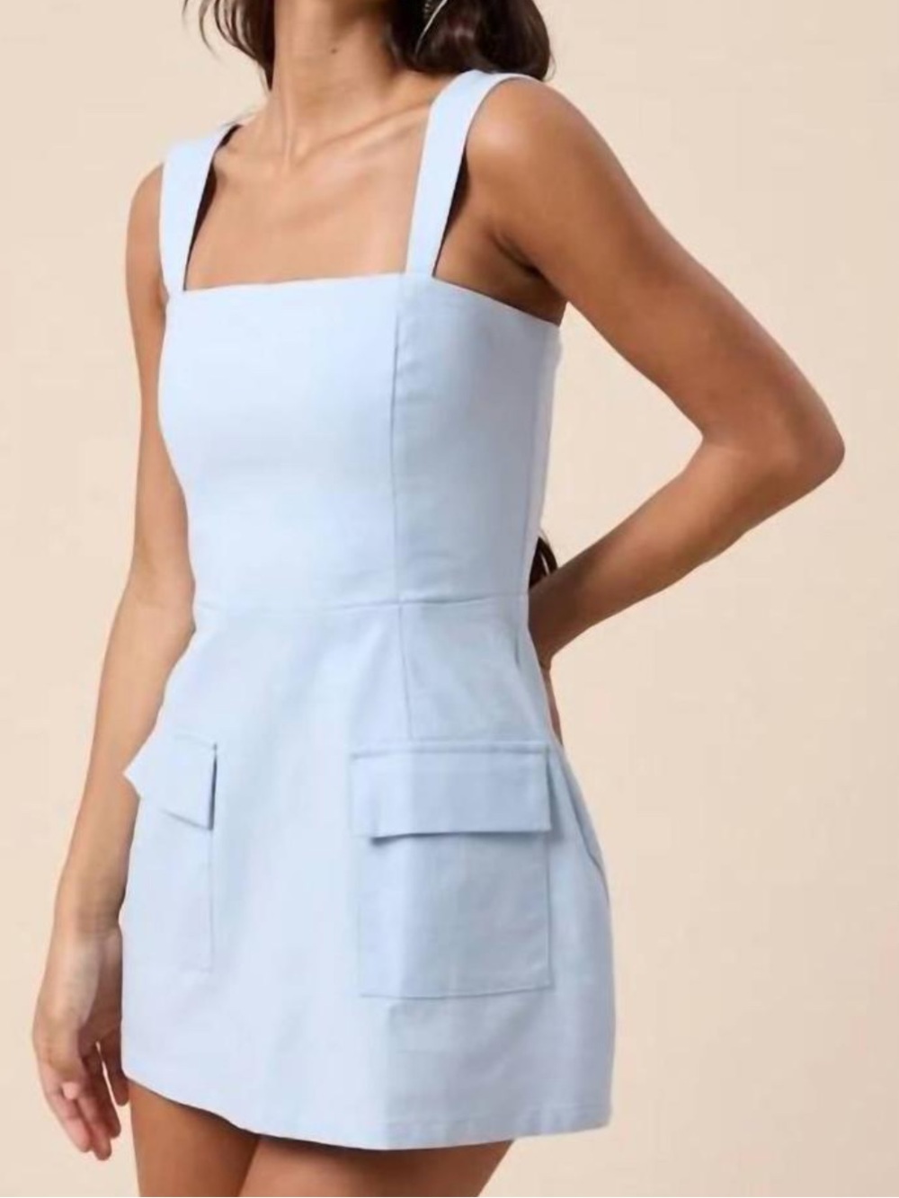 Women’s Sky To Moon - West Village Linen Dress Romper